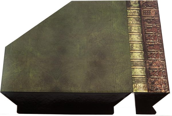Bits and Pieces - Heavy-Duty File Organizer and Magazine Holder – Set of 3 – Decorative Classic Books Themed Magazine Rack - 3" x 11" x 12 - Image 5